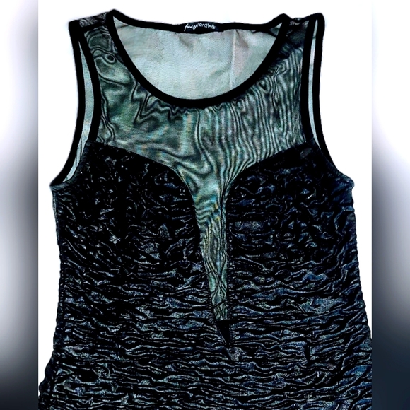 Sexy Black Party Dress Lg - Picture 3 of 4